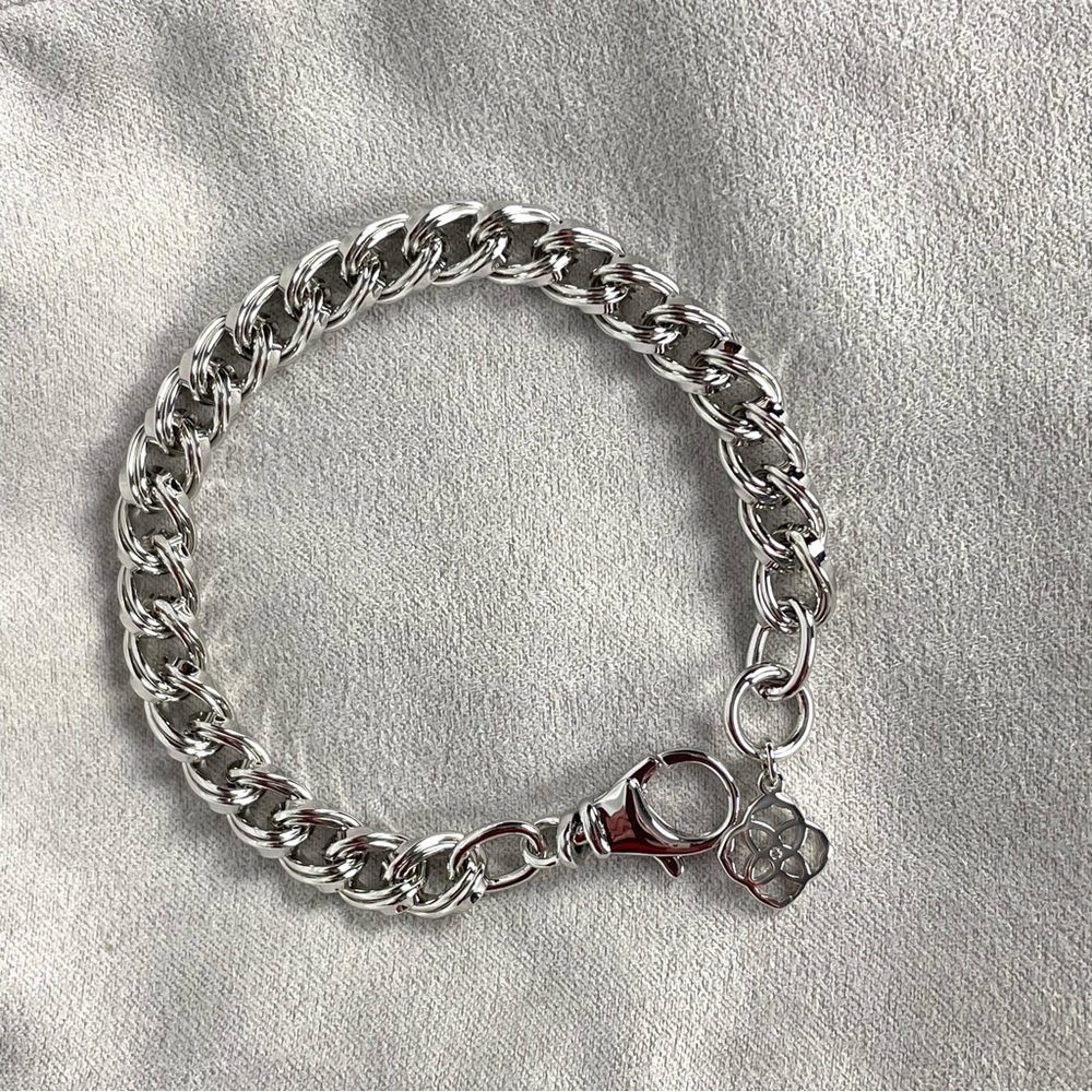 Kendra Scott Silver Chain Bracelet